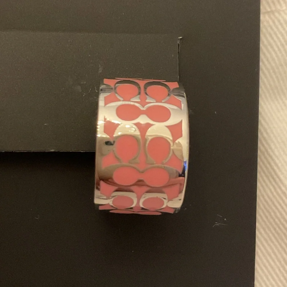 Coach Signature Huggie Earrings - Picture 3 of 5
